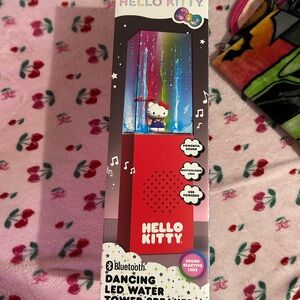 Hello Kitty Red LED Dancing Water Tower with Multicolor Lights
